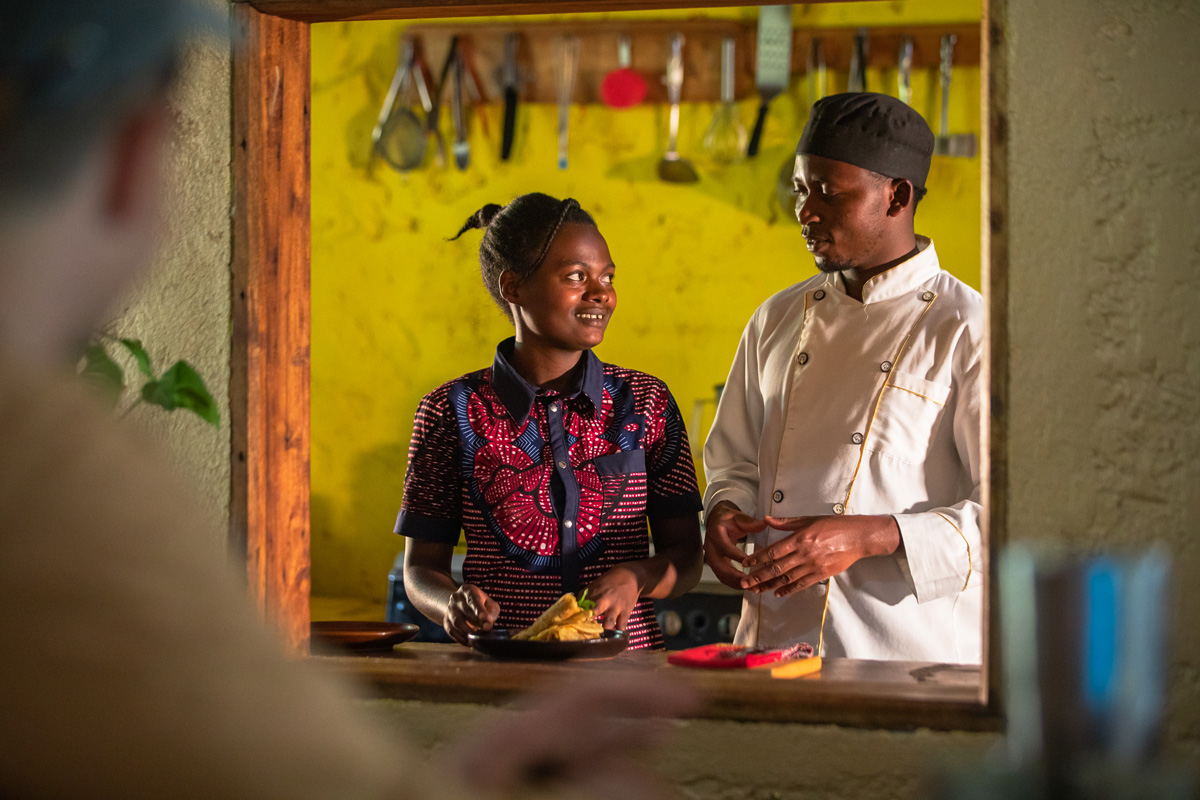 Connecting Volcanoes Lodges to Communities and Great Ape Conservation
